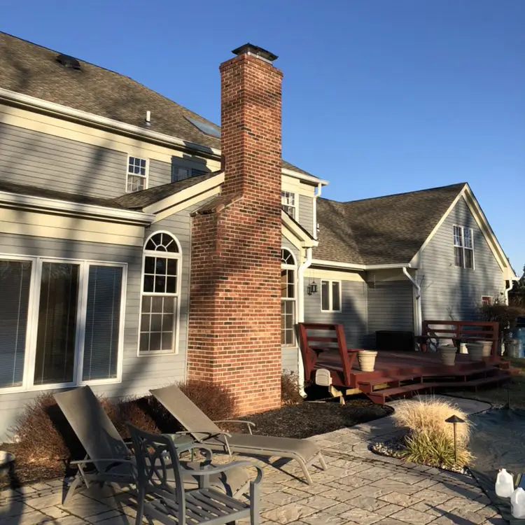 brick chimney