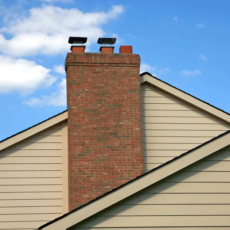 repaired chimney